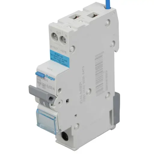 [ADA316G] Hager 16A, 30mA  Type A RCBO  
